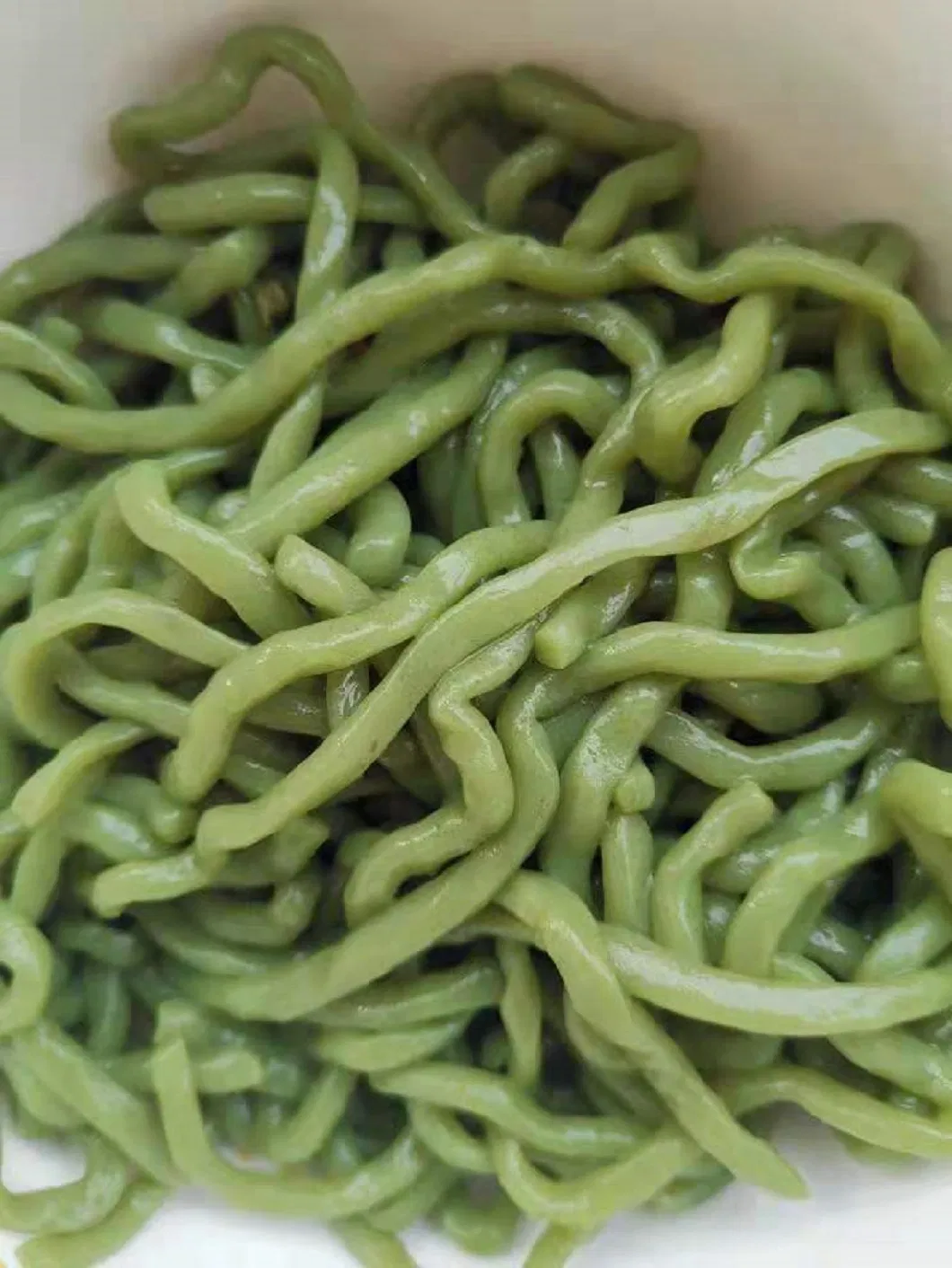 Lzy Wholesale Manufacture Konjac Noodle Spinach Halal Green Vegan Food Low Calorie Zero Sugar