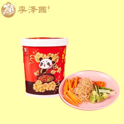 Lzy Delicious Spicy Instant Food Hot and Sour Rice Vermicelli Vegetarian Cup Konjac Nudeln