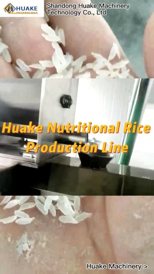 Automatische Maschine zur Herstellung von Instant-Reis mit künstlicher Ernährung und Konjac-Reis